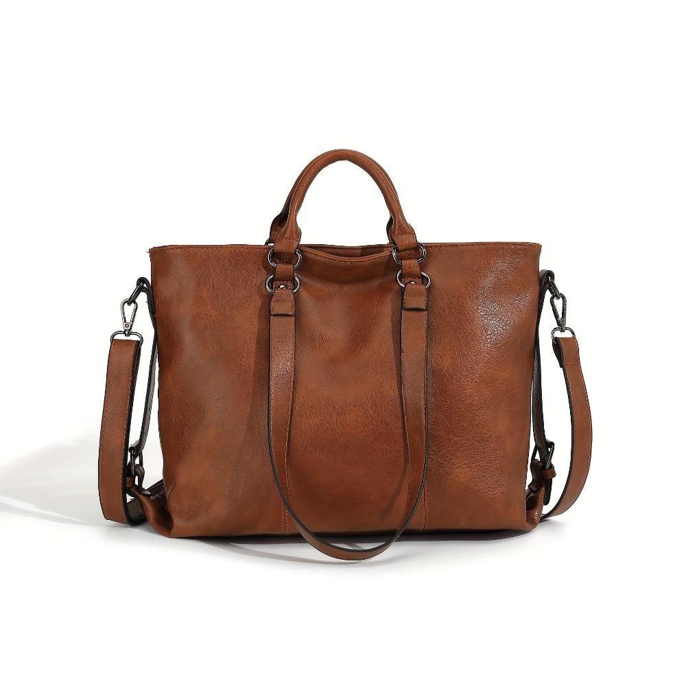 Charlotte’s Klassiske Elegance | Vintage Tote Bag