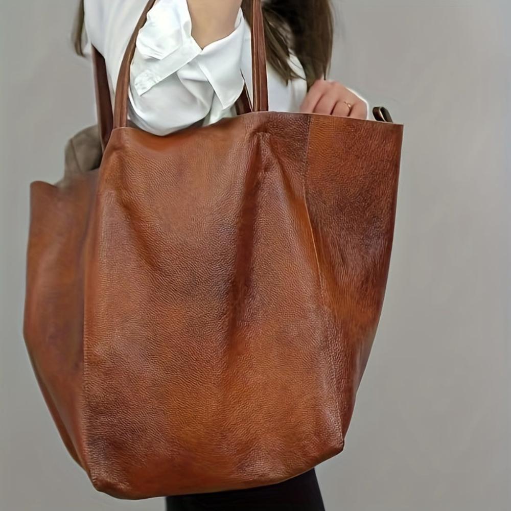 Renees Retro Blødhed | Stor Kapacitet Tote Bag