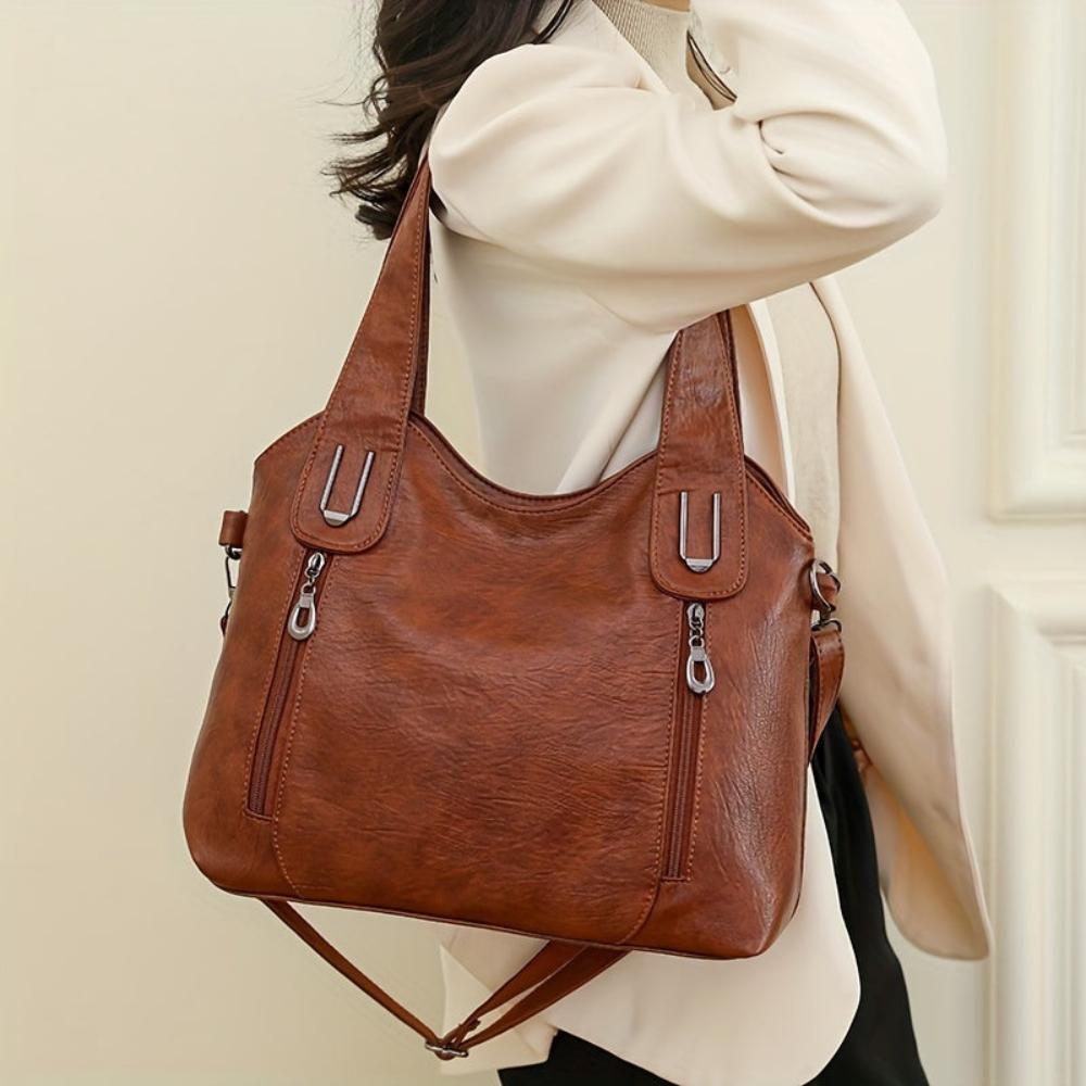 Emma Retro Tote Skuldertaske