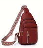 Hazel Vintage Chest Crossbody Bag