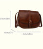 Evelyn Classic Saddle Crossbody Bag
