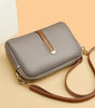 Mila Litchi Præget Crossbody Taske