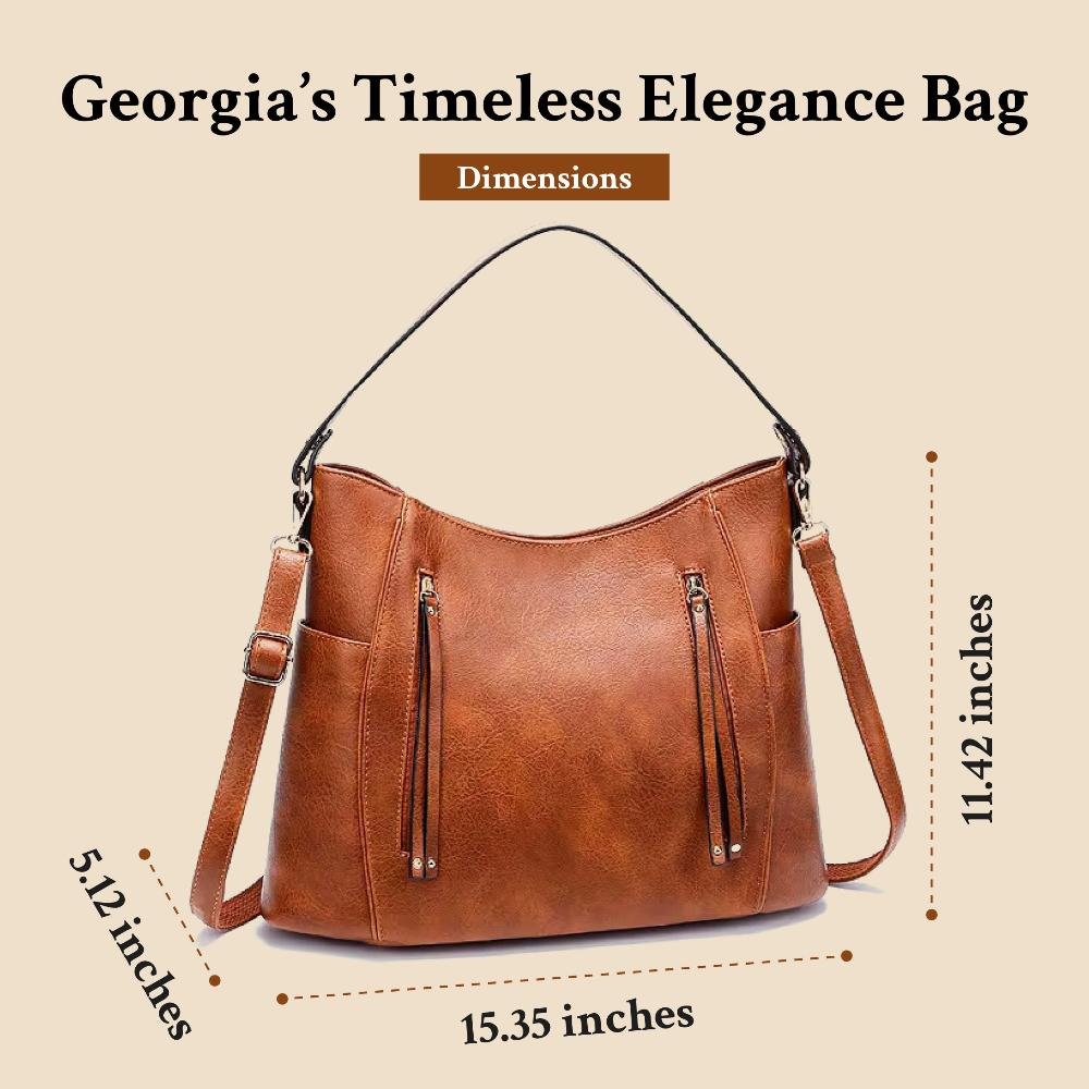 Georgias Tidløse Elegance | Vintage Skuldertaske