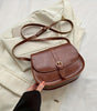 Evelyn Classic Saddle Crossbody Bag